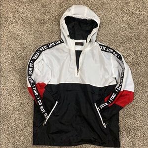 Amber Krystal Windbreaker Jacket